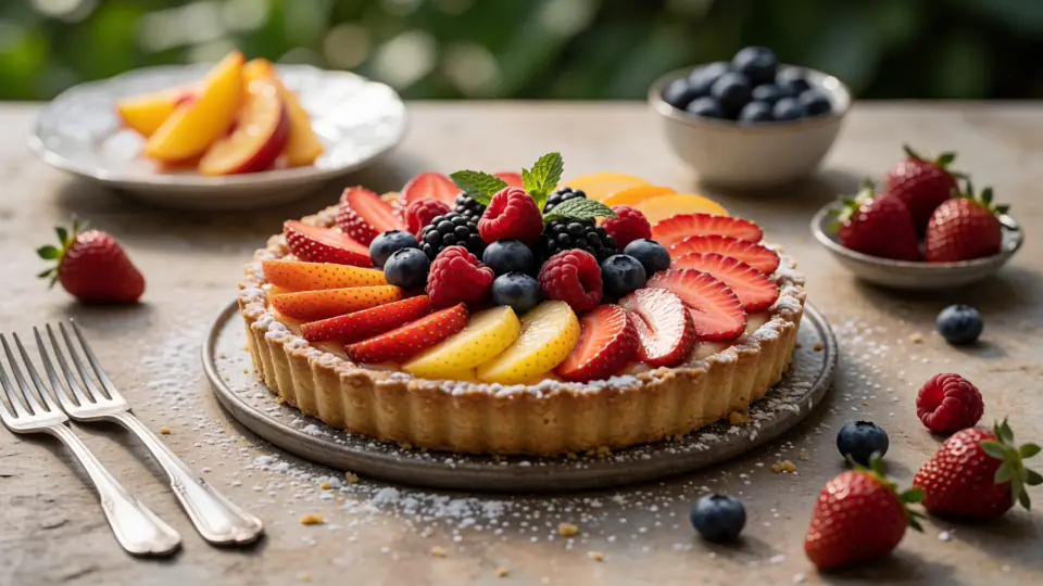 Illustration naturelle sans portrait pour Fruits tarte : Quelles variétés et astuces pour réussir vos tartes