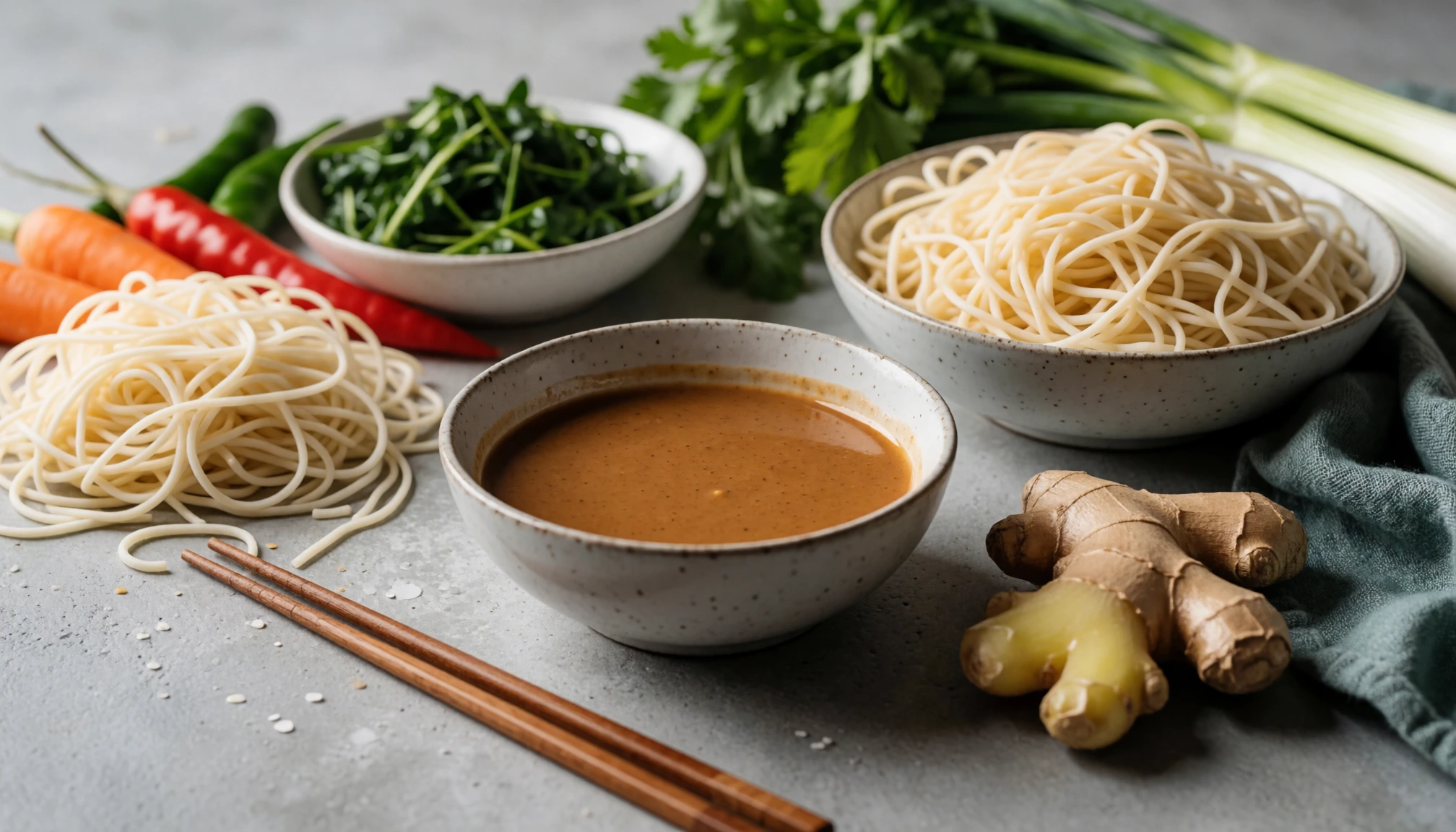 Illustration naturelle sans portrait pour Cuisine asiatique : Recettes maison simples, rapides et savoureuses