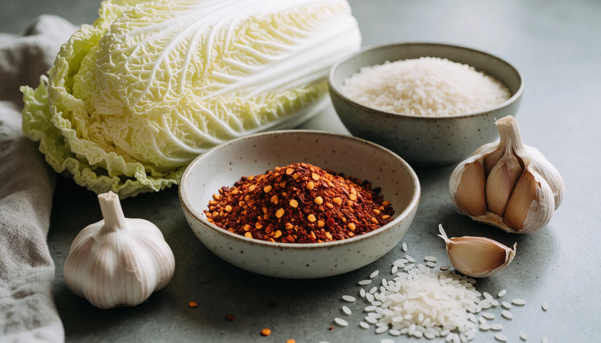 Détail naturel sans personne autour de Cuisine coréenne : Recettes maison, ingrédients et astuces pratiques