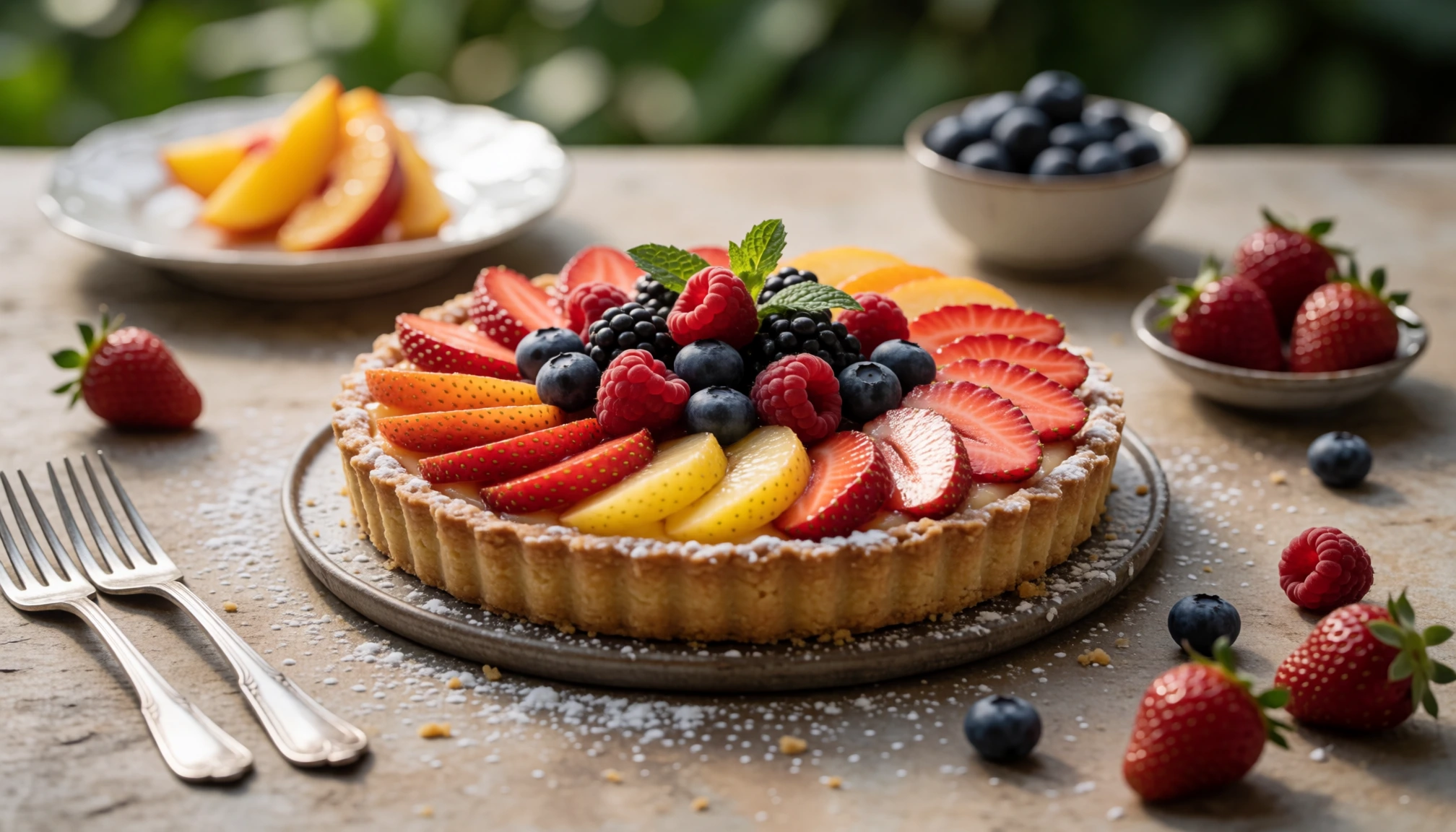 Illustration naturelle sans portrait pour Fruits tarte : Quelles variétés et astuces pour réussir vos tartes