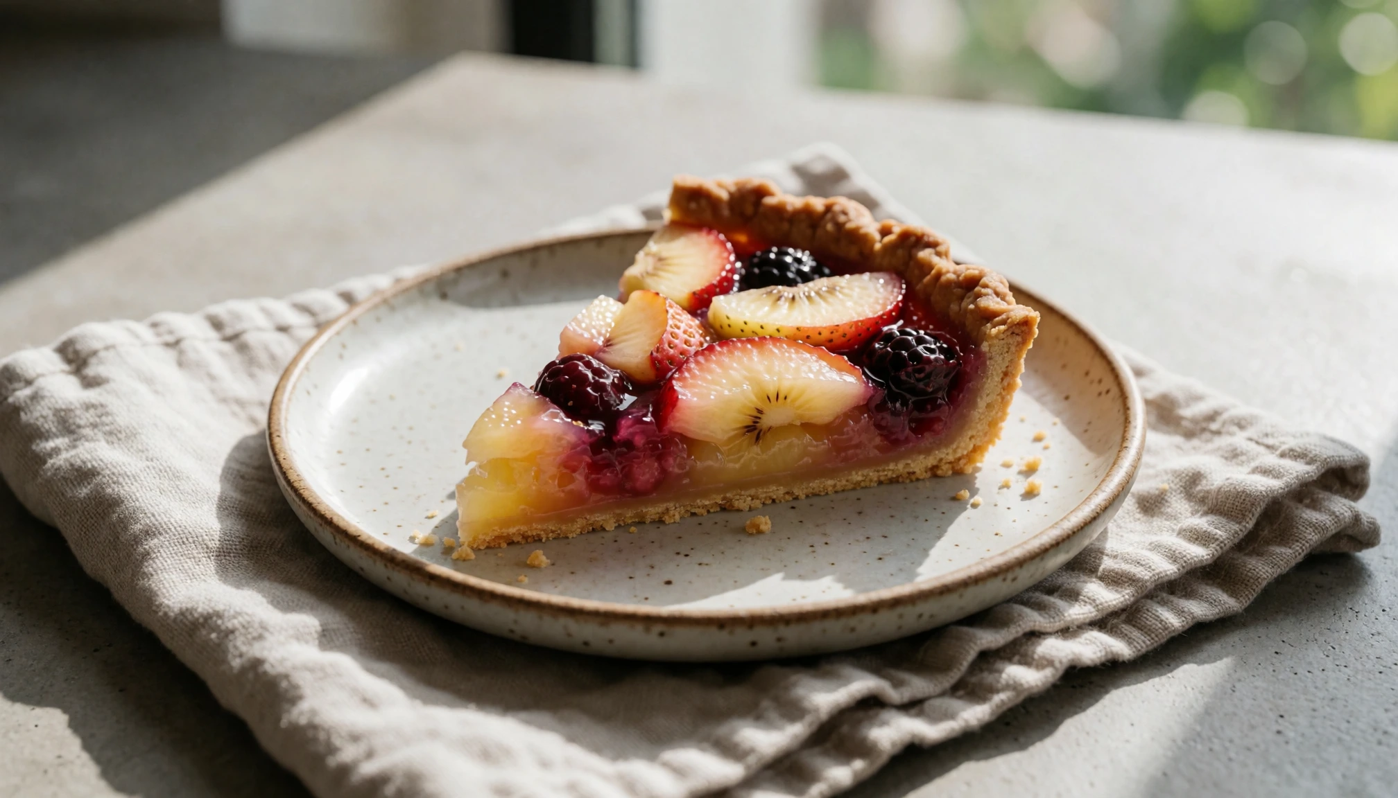 Scène éditoriale sans texte liée à Fruits tarte : Quelles variétés et astuces pour réussir vos tartes