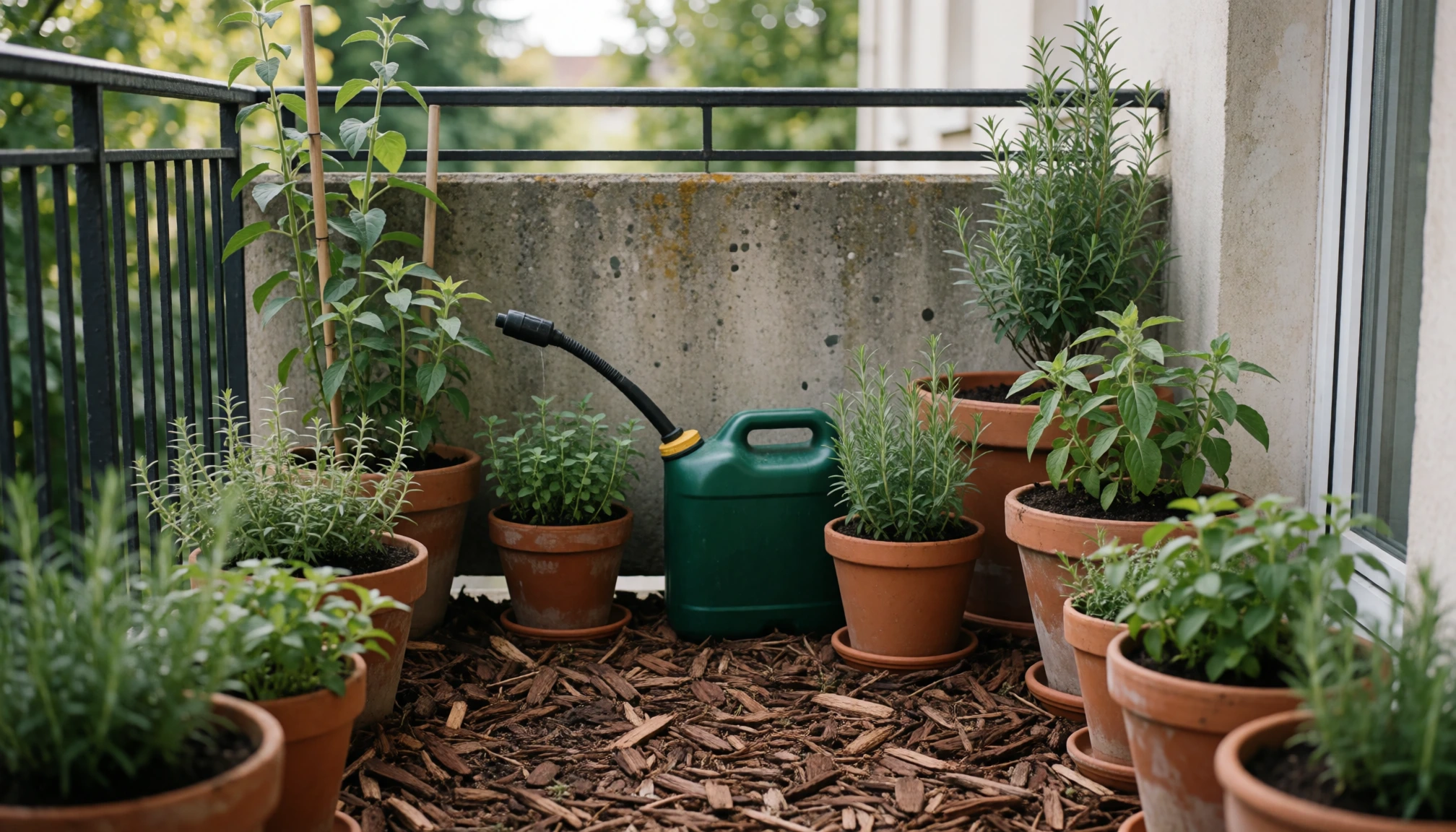 Détail naturel sans personne autour de Jardinage malin : Astuces pratiques pour gagner du temps et économiser l'eau