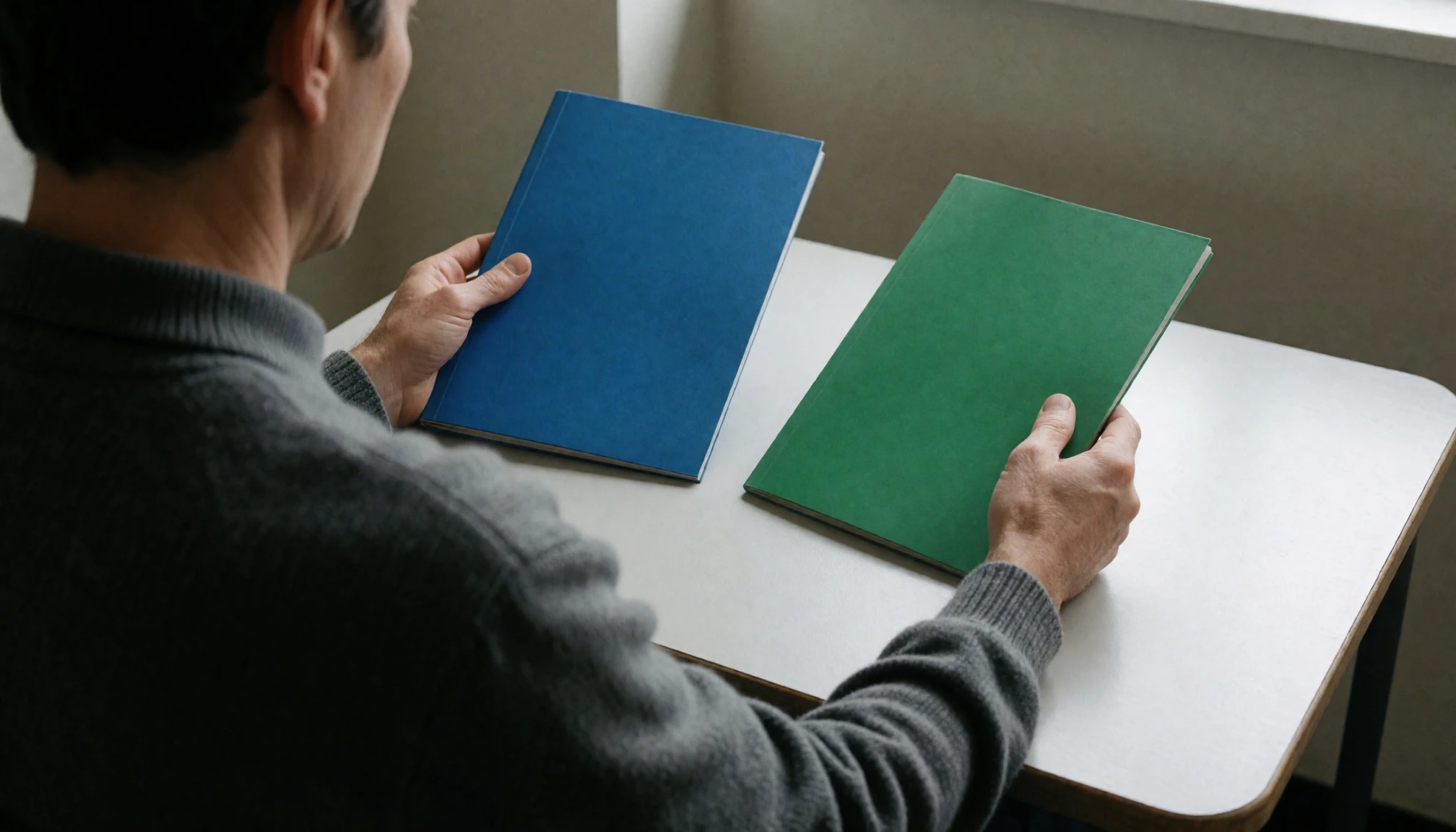Comparaison de deux publications fermées avant de choisir sa lecture