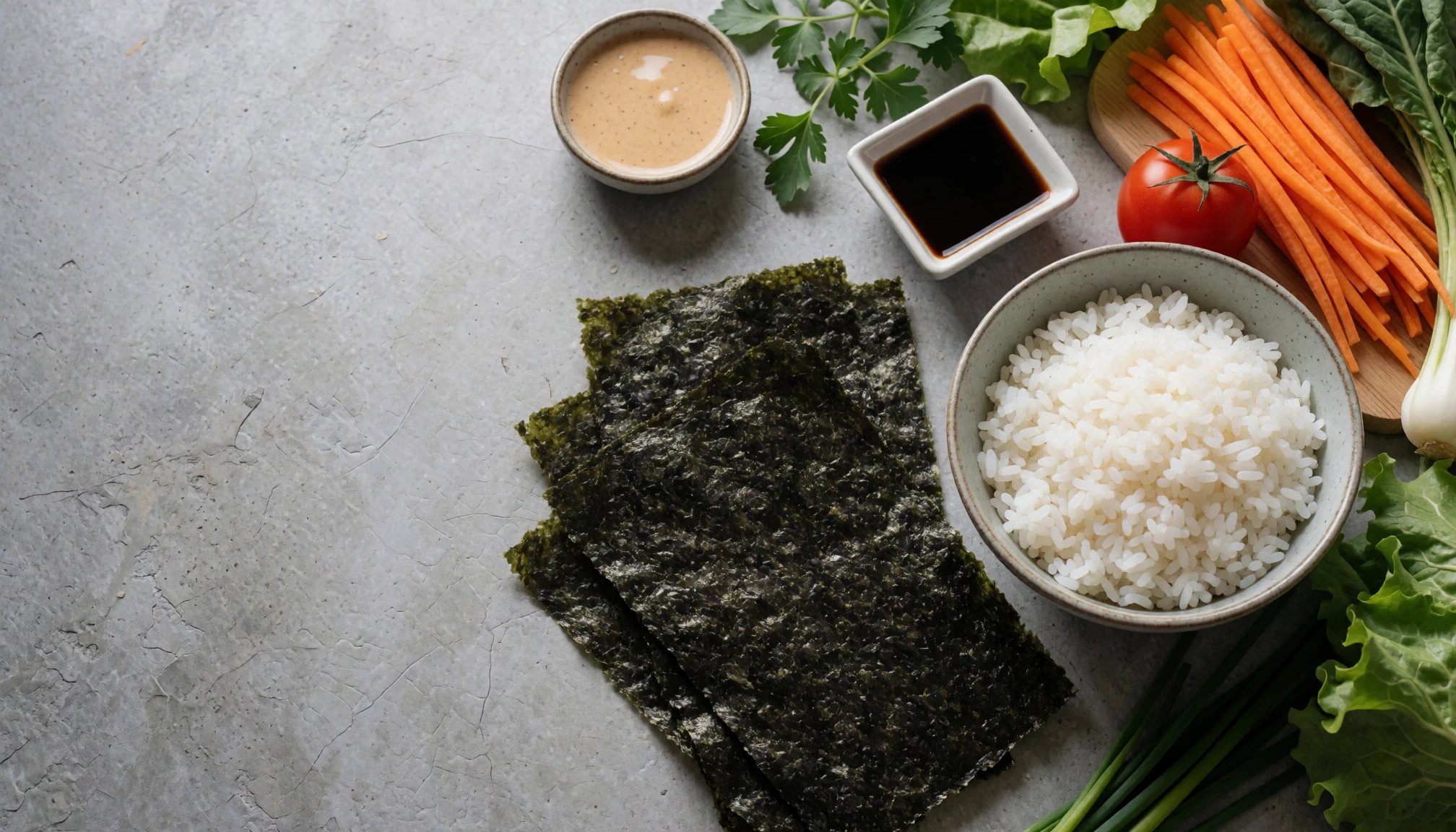 Détail naturel sans personne autour de Recette sushi maison : Ingrédients, technique et astuces pour réussir